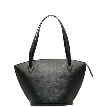 LOUIS VUITTON Epi Saint-Jacques Handbag Shoulder Bag M52262 Noir Black Leather Ladies
