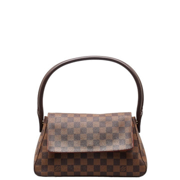 LOUIS VUITTON Damier Looping Special Order Handbag Shoulder Bag N51148 Brown PVC Leather Women's