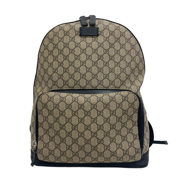 GUCCI 406370 GG Supreme Backpack/Daypack Brown Unisex Z0005820