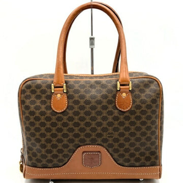 CELINE Handbag Macadam Pattern Brown Women's M07 Leather  IT49PA3YE76S