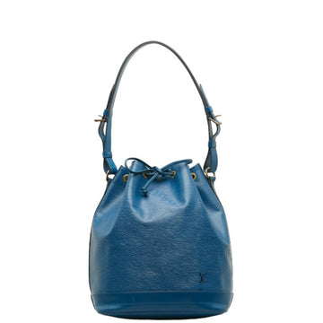 LOUIS VUITTON Epi Noe Shoulder Bag M44005 Toledo Blue Leather Ladies