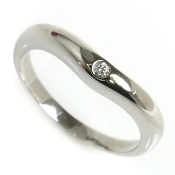 BVLGARI Pt950 Platinum Corona Diamond Ring, Diamond, Size 6, 3.4g, Women's