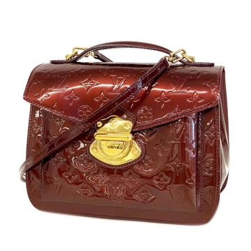 LOUIS VUITTON Handbag Vernis Mirada M91396 Rouge Fauvist Ladies
