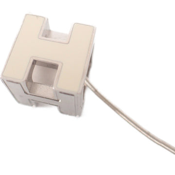 HERMES Cage d'Ash Cube Top Choker [Ivory Silver] Women's