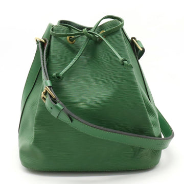 LOUIS VUITTON Epi Petit Noe Shoulder Bag Leather Borneo Green M44104