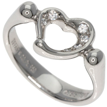 TIFFANY Heart Diamond Ring, Platinum PT950, Women's, &Co.