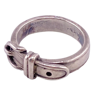 HERMES Boucle Cellier Ring, Silver, Unisex Z0006448