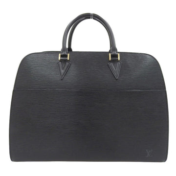 LOUIS VUITTON Epi Sorbonne Handbag Bag Noir Black M54512