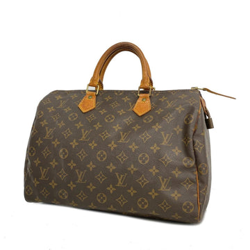 LOUIS VUITTON Handbag Monogram Speedy 35 M41107 Brown Ladies