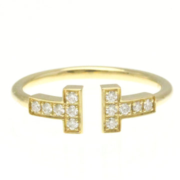 TIFFANY T Wire Ring Yellow Gold [18K] Fashion Diamond Band Ring Gold