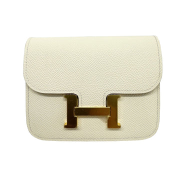 HERMES Constance Nata B engraved 2023 production Epson coin purse with bi-fold wallet for women and men
