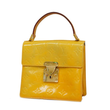 LOUIS VUITTON Handbag Vernis Spring Street M91029 Green Ladies
