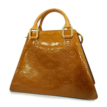 LOUIS VUITTON Handbag Vernis Forsythe M91113 Bronze Ladies