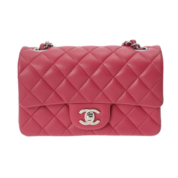 CHANEL Matelasse Chain Shoulder 20cm Pink - Women's Lambskin Bag