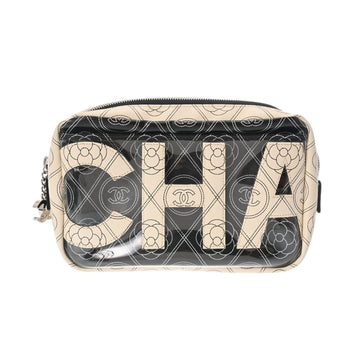 CHANEL Camellia Black/White - Women's Leather Shoulder Bag