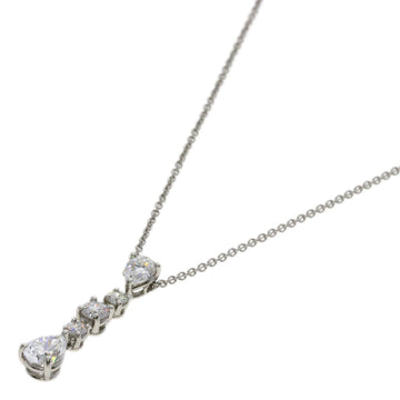 TIFFANY Swing Drop Diamond Necklace in Platinum PT950 for Women &Co.