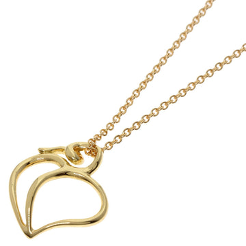 TIFFANY & Co. Apple Heart Necklace, 18K Yellow Gold, Women's,