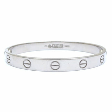CARTIER Love Bracelet #16 K18WG White Gold 291460