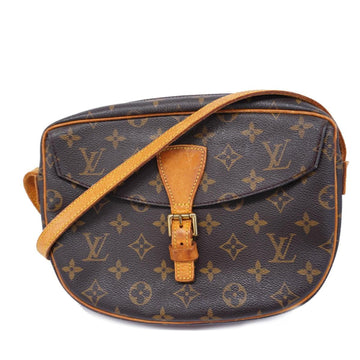 LOUIS VUITTON Shoulder Bag Monogram Jeune Fille MM M51226 Brown Women's
