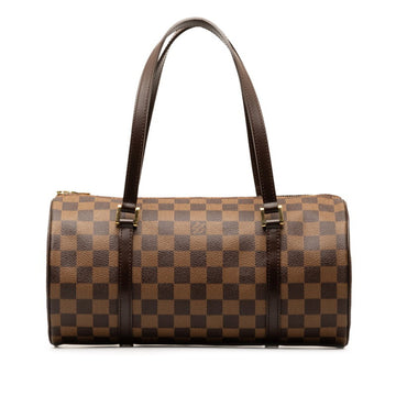 LOUIS VUITTON Damier Papillon GM 30 Handbag N51303 Brown PVC Leather Women's