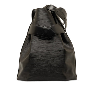 LOUIS VUITTON Epi Zach De Paul Shoulder Bag M80155 Noir Black Leather Women's