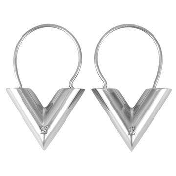 LOUIS VUITTON Essential V Hoop Earrings Metal M63199 LE0211 Women's ITJFYTA3IKFO