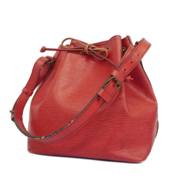 LOUIS VUITTON Shoulder Bag Epi Petit Noe M44107 Castilian Red Ladies