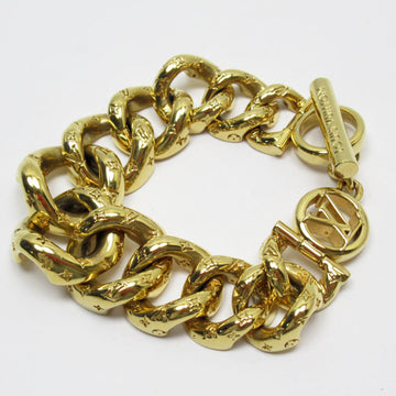 LOUIS VUITTON Bracelet 2D Metal Gold Unisex M00377