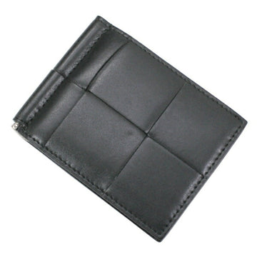 BOTTEGA VENETA Bi-fold Wallet with Money Clip Dark Green Maxi Intrecciato Leather Men's Billfold  667039 TK2268
