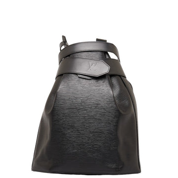 LOUIS VUITTON Epi Sac de Paul GM Shoulder Bag M80155 Noir Black Leather Women's