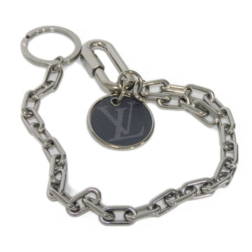 LOUIS VUITTON Key Holder Wallet Chain Medallion Ring Monogram Eclipse Noir M68862 Men's