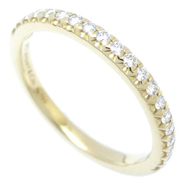 TIFFANY&Co.  Half Eternity Diamond Ring K18YG Yellow Gold 291241