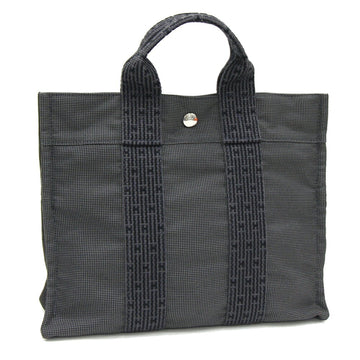 HERMES handbag Air Line Tote PM grey canvas tote for women and men