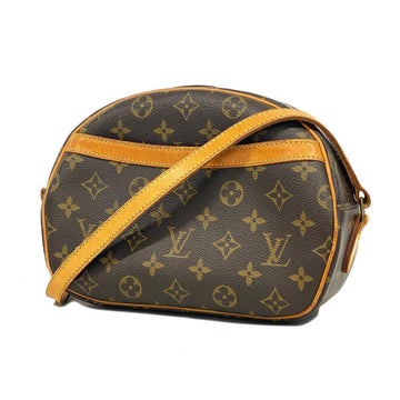 LOUIS VUITTON Shoulder Bag Monogram Blois M51221 Brown Ladies