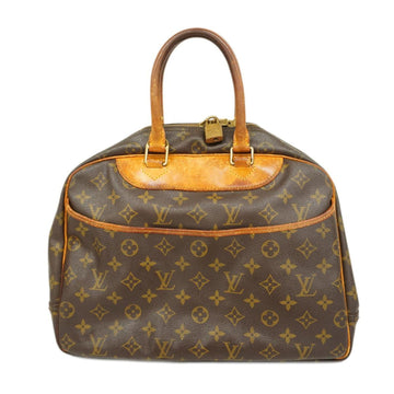 LOUIS VUITTON Handbag Monogram Deauville M47270 Brown Ladies