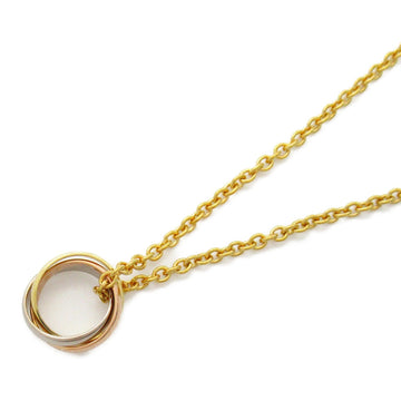 CARTIER TrinityNecklace Necklace Gold K18 [Yellow Gold] 750 Three Gold Gold