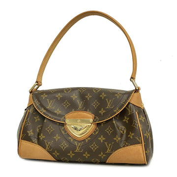 LOUIS VUITTON Shoulder Bag Monogram Beverly MM M40121 Brown Ladies