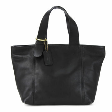 COACH Tote Bag 4133 Leather Black Women's