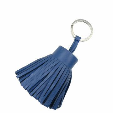 HERMES Carmen Anjou Miro Blue Agate Keychain Bag Charm 0082 6A0082IGS5