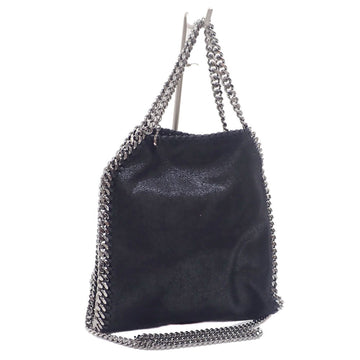 STELLA MCCARTNEY Chain Tote Bag Falabella Women's Black Fabric 391698 Hand