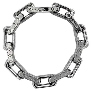LOUIS VUITTON Bracelet Collier Chain Silver M64223 f-19906 Metal M Size US0260  Men's Women's