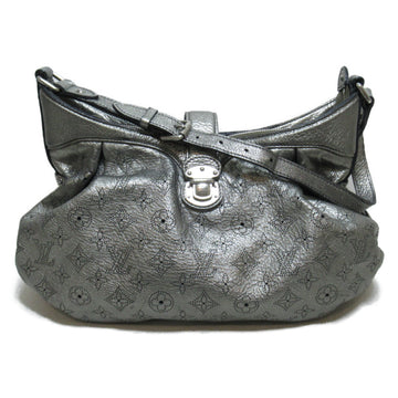 LOUIS VUITTON XSShoulder Bag Silver Argent Mahina leather M95718