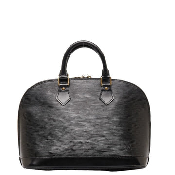 LOUIS VUITTON Epi Alma Handbag M52142 Noir Black Leather Women's
