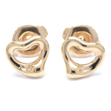 TIFFANY&Co.  Heart Earrings Elsa Peretti 750PG Pink Gold K18RG Rose 291634