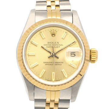 ROLEX Datejust Oyster Perpetual Watch Stainless Steel 69173 Automatic Ladies  No. 95 1986 Model Overhauled