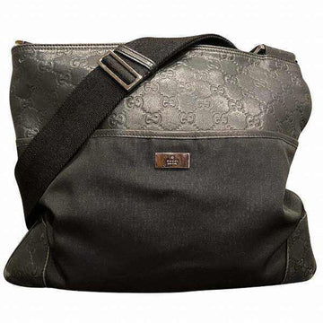 GUCCIssima 161822 Nylon Leather Bag Shoulder Men's Women's