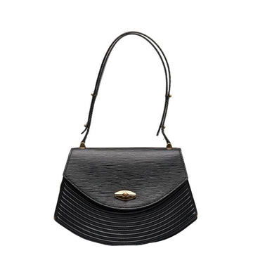LOUIS VUITTON Epi Tilsitt Shoulder Bag Handbag M52482 Noir Black PVC Leather Women's