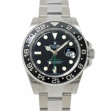 ROLEX GMT Master II 116710LN M number Roulette Black bezel Men's watch Date Automatic self-winding