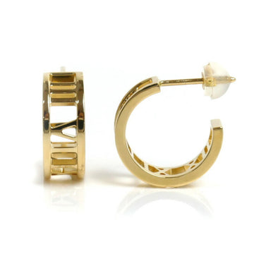 TIFFANY&Co.  K18YG Yellow Gold Atlas Hoop Earrings 5.1g for Women