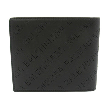 BALENCIAGA wallet Black Calfskin [cowhide] 594549D6WZN1000